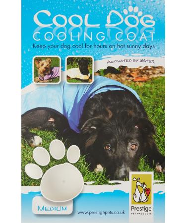 Prestige Cool Coat dog coat blue size M
