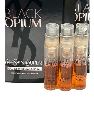 YVES SAINT LAURENT YSL Black Opium EXTREME EDP Sample Women Perfume 1.2 ml / 0.04 oz - set of 3 - Buy Online on GoSupps.com