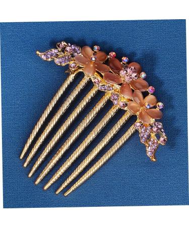 Beatifufu Opal Comb Bridal Hair Comb Side Combs for Women Metal Combs for Hair Women Bridal Hair Accessories Comb Wide Tooth Side Hair Combs Hair Comb Clip Comb Hair Clip Tooth Comb - Buy Online on GoSupps.com