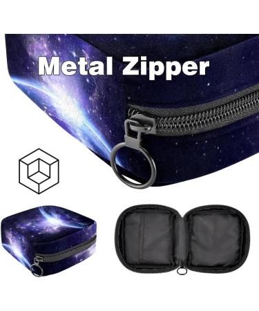 Women's Galaxy Pattern Napkin Storage Bag | Portable Menstruation Cup & Bandage Organizer - Buy Online on GoSupps.com