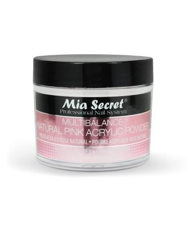 Mia Secret Natural Pink Acrylic Powder 2 Oz