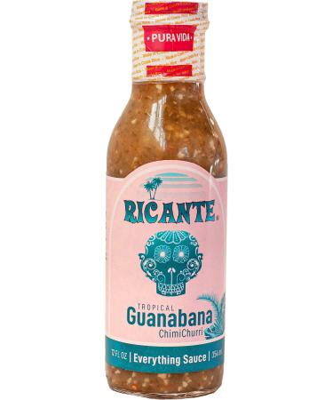 Ricante Tropical Guanabana ChimiChurri Everything Sauce, Keto and Gluten Friendly, Whole 30 Approved, 12-Ounce Bottle 12 Fl Oz (Pack of 1)