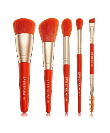 Buy Spectrum Spritz Cocktail 5-Piece Makeup Brush Set - Premium Soft Synthetic Brushes for Foundation Contour & Eyeshadow - Ships Internationally - Buy Online on GoSupps.com