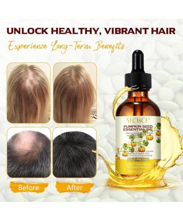 Pumpkin Seed Oil Organic Pumpkin Seed Oil Liquid Drops for Moisturising Effect on Face and Skin | 100% Natural Cold Pressed Unrefined Promotes Hair Growth for Eyelashes - Buy Online on GoSupps.com