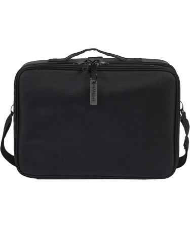 Nanshy Travel Make-Up Bag with Mirror & Zipper | Professional Large Cosmetic Organizer for Make-Up Hair & Nails - Compatible with Luggage - Buy Online on GoSupps.com