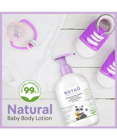 BABY Natural Soothing Body Lotion for Sensitive Skin | Oat, Chamomile & Calendula | 99% Natural | Vegan | Face & Body - Buy Online on GoSupps.com