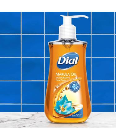 Dial Liquid Hand Soap Marula Oil 7.5 Fl Oz - Pack of 4 | Moisturizing Miracle Oil Formula - Buy Online on GoSupps.com