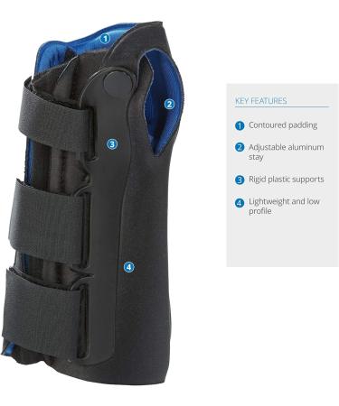 Ossur Exoform Wrist Brace - Comfortable Contoured Padding Ergonomic Design Durable Immobilization - Left Large Size International Shipping Available - Buy Online on GoSupps.com