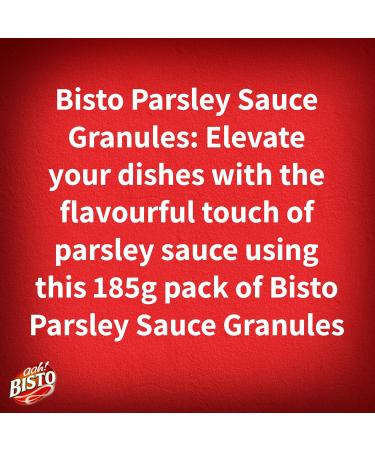 Bisto Creamy Parsley Sauce Mix 185g Drum - Deliciously Rich Flavor (Pack of 1) - Buy Online on GoSupps.com