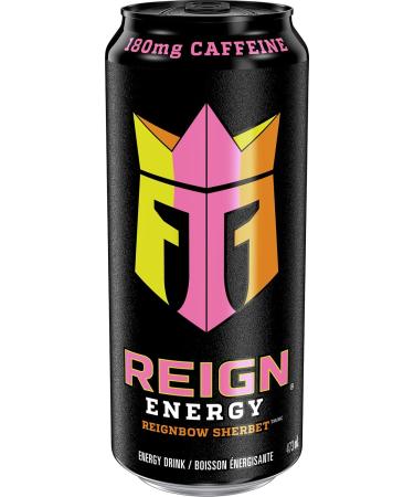 Reign Energy Reignbow Sherbet 473mL Cans Pack of 12 - Buy Online on GoSupps.com