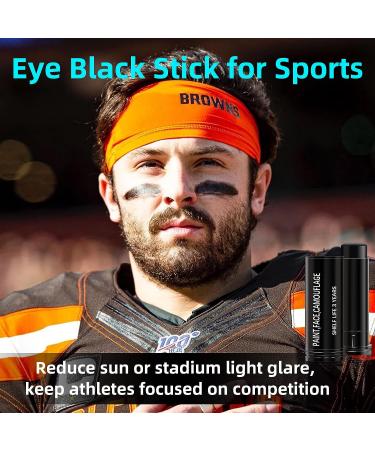 NewBang 3PCS Sports Eye Black Stick - Anti-Glare Sun & Stadium Light Protection for Athletes - Perfect for Baseball, Softball, Football, Lacrosse - Halloween Cosplay Makeup - Buy Online on GoSupps.com