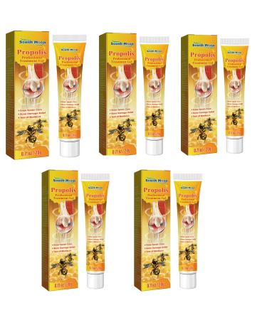 VANYCIG Beevenom Propolis Bee Professional Treatment Gel Beevenom New Zealand Bee Venom Professional Treatment Gel Bee Venom Gel Bee Venom Serum (5PCS)