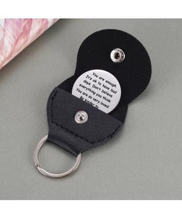Little Pocket Hug Token - You Are Enough | Positive Affirmation Gift | Inspirational Mental Health & Self Love Reminder (Silver) - Buy Online on GoSupps.com
