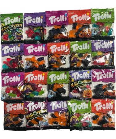 Trolli Bonbons Halloween 20 Mini Sachets Bonbons G lifi s 400g Promo Pack