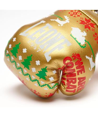 Leone 1947 Small Gold Decorative Boxing Glove | Christmas Tree Decoration | Unisex Adults | Standard Size - Buy Online on GoSupps.com