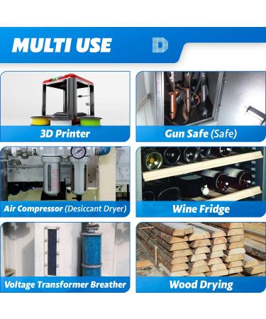 Buy Dry & Dry 2 LBS Blue Indicating Silica Gel Beads - Reusable Desiccant (3-5 mm) for Effective Moisture Control - International Shipping Available - Buy Online on GoSupps.com