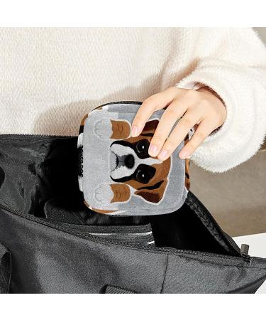 GIAPB Period Bag - Boxer Dog Color 1941 | Sanitary Napkin Storage & Travel Makeup Pouch - Buy Online on GoSupps.com