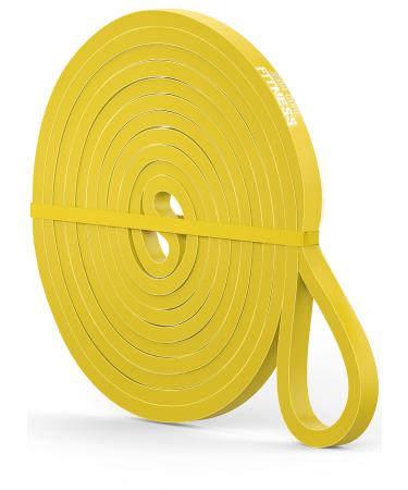 Iron Core Fitness Resistance Bands for Pull Up Assist- Strength Power Flexibility Training at Home or Gym. Ebooks and Workout Chart Included. #1 Yellow