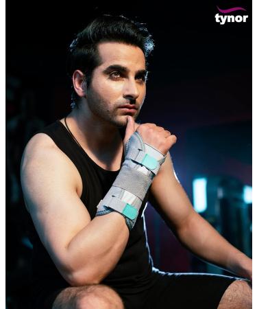 Buy TYNOR Wrist & Forearm Splint (Right Medium) - Grey | International Shipping Available - Buy Online on GoSupps.com
