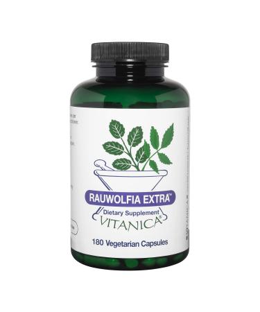 Vitanica Rauwolfia Extra Cardiovascular Support Supplement Vegan 180 Capsules