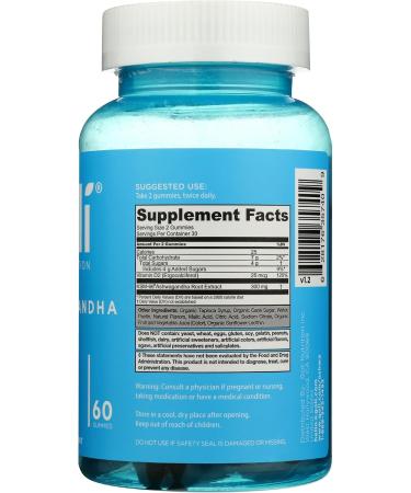 Goli Nutrition ASHWA Ashwagandha gummies 60 gummies - Buy Online on GoSupps.com