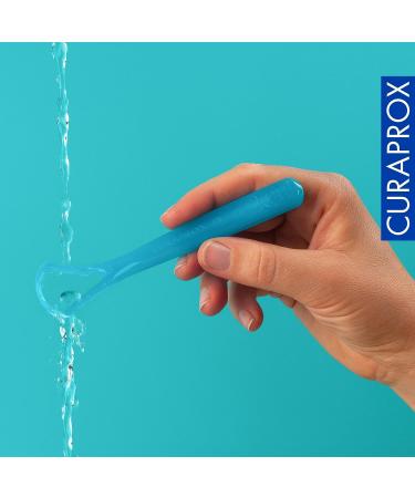 Curaprox CTC 202 Tongue Scraper - Dual Edge Design for Effective Tongue Cleaning - Buy Online on GoSupps.com