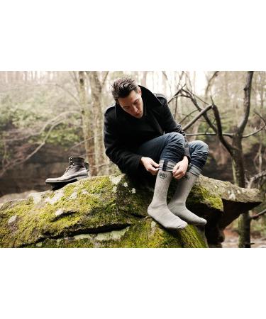 People Socks Merino Wool Crew Socks 4 Pairs - Arch Support - Made in USA - Small-Medium Charcoal - Buy Online on GoSupps.com