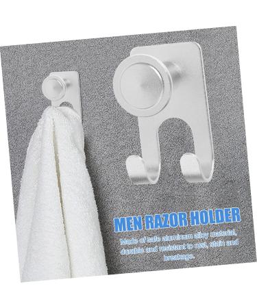 Cabilock Razor Storage Hook - Aluminum Alloy Holder for Bathroom Shaving & Towel Organization - International Shipping Available - Buy Online on GoSupps.com