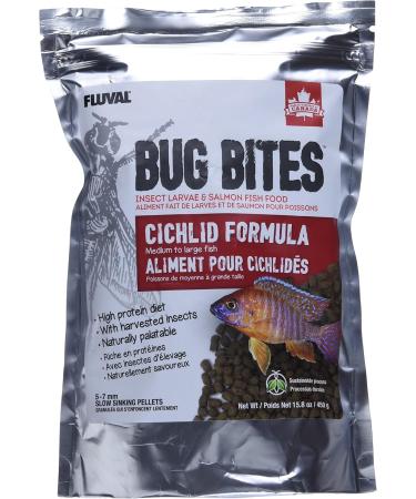 Nutrafin Bug Bites Cichlid Formula + Nutrafin Bug Bites Pleco Formula (17-20 mm Sticks) - Buy Online on GoSupps.com