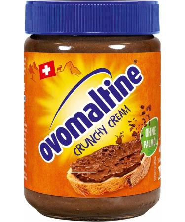 usy Lot de 6 cr mes crunchy Ovomaltine (6 x 380 g) + bloc usy - Buy Online on GoSupps.com