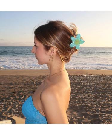 Shop Sivlki 6-Piece Flower Hair Clips - Cute Acrylic Claw Clips for Thick Hair | Perfect Gift for Girls - Buy Online on GoSupps.com