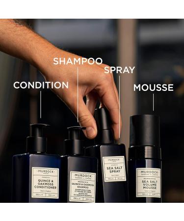 Murdock London Quince & Oakmoss Conditioner - Strengthens & Repairs All Hair Types Made in England 8.5 oz - International Shipping Available - Buy Online on GoSupps.com