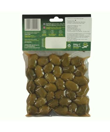 Candia Crop Greek Green Olives with Stone - 5 Pack x 200g (1kg) | Premium Quality International Shipping - Buy Online on GoSupps.com