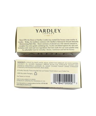 Yardley Bath Bar Bundle - English Lavender & Lemon Verbena 4oz | International Shipping Available - Buy Online on GoSupps.com