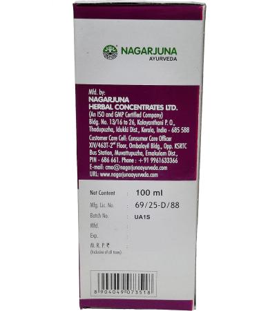 Nagarjuna Kerala Psoria Oil 100ml x 6 - Pack of 6 | Natural Psoriasis Treatment - Buy Online on GoSupps.com