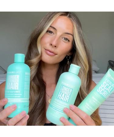 Hair Burst Shampoo & Conditioner Set for Greasy Hair | Paraben Silicone & SLS Free | Nourishing Hair Care Routine for Women (2x 350ml) - Buy Online on GoSupps.com