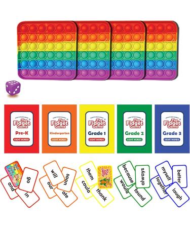 Master Dolch Sight Words in Weeks with Fidget Game - Pre-K to Grade 3 Curriculum - Popping Mats & Dice Included - Buy Online on GoSupps.com