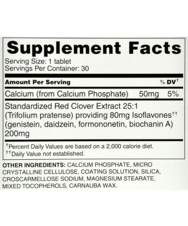 Promensil Menopause Double Strength Tablets - Hot Flash & Night Sweat Relief - 30 Count - Buy Online on GoSupps.com