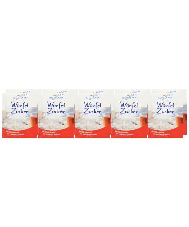 S dzucker Sugar Cubes (Pack of 10 x 500g) - Premium Quality Sweetener for International Shipping - Buy Online on GoSupps.com