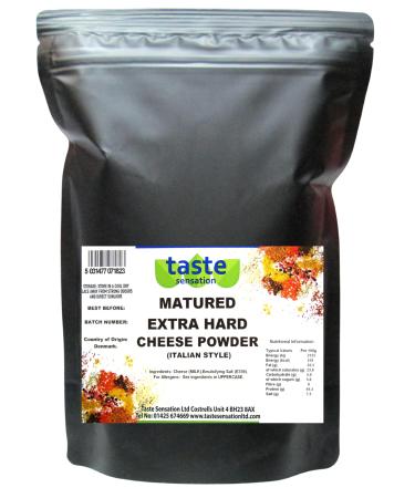 Extra Hard Cheese Powder (Italian Style) - 1kg Resealable Pouch