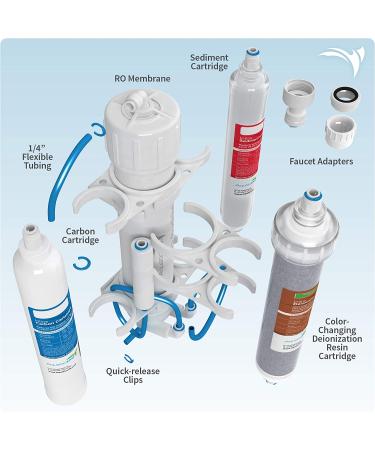 AQUATICLIFE 50-Gallon Four Stage Water Filtration System - Buy Online on GoSupps.com