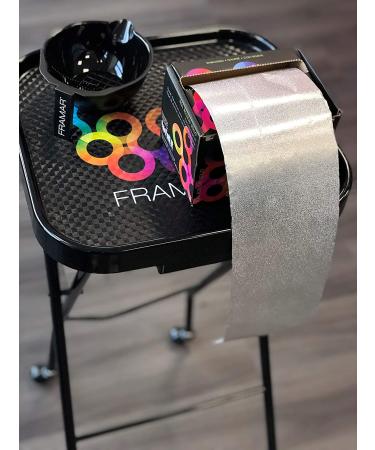 Framar Star Struck Silver Embossed Roll Medium Hair Foils - 320 ft - Buy Online on GoSupps.com