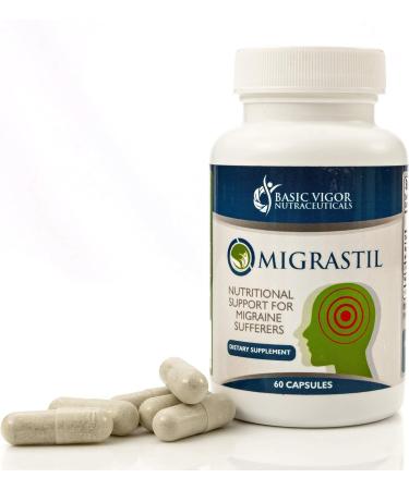 Migraine Relief Bundle: Basic Vigor Migraine Stick & Migrastil Capsules - Buy Online on GoSupps.com