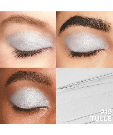 FOCALLURE No Crease Eyeshadow Stick - Creamy Matte & Shimmer Eyeshadow Pencil with Smudge-proof and Waterproof Formula - TULLE 19 - Buy Online on GoSupps.com