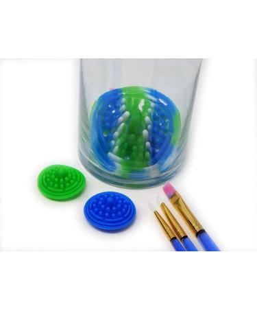 Mini Brush Cleaner for Oil Painters (5-Pack) | Mineral Solvent & Turpentine Compatible - Buy Online on GoSupps.com