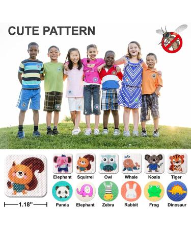 240 Pcs Natural Mosquito Repellent Stickers for Kids & Adults + 5 Pack Bracelets - Ideal for Outdoor Camping & Travel - Buy Online on GoSupps.com