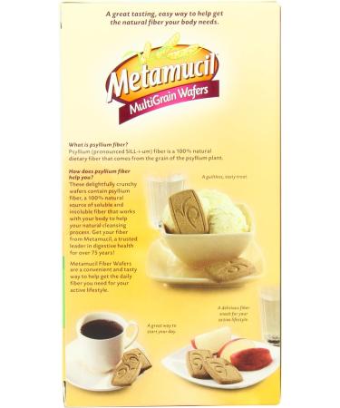 Metamucil Meta Multi-grain Fiber Wafers Apple Crisp 72 Count - Pack of 3 - Buy Online on GoSupps.com
