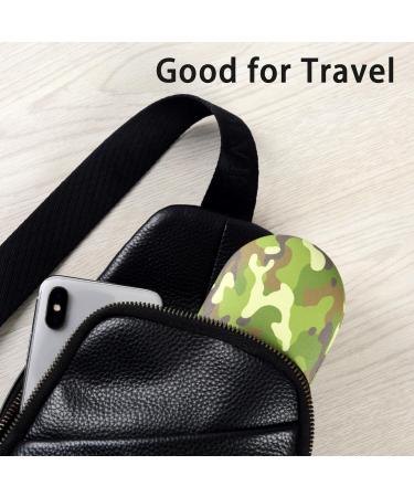 Shop MUF 2-in-1 Camouflage Contact Lens & Glasses Case - Double-Sided Leak-Proof Portable Travel Set with Tweezers & Solution Bottle - Buy Online on GoSupps.com