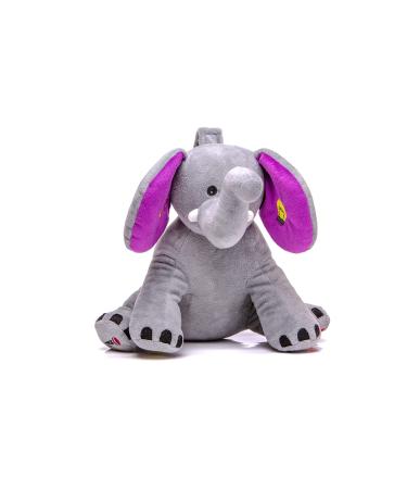 Jaspar The Dreamy Elephant Multi Gold Award Winning Sleep Aid/Bonding Companion for Babies/Toddlers 6 White/Pink Noise Sounds Intelligent Cry Sensor Voice Recording Function & Red Night Light
