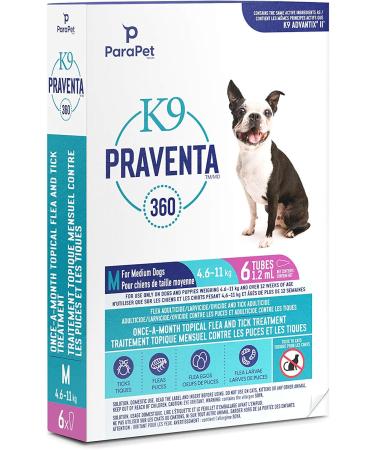 Parapet K9 Praventa 360 for Medium Dogs 6 Tubes - Buy Online on GoSupps.com